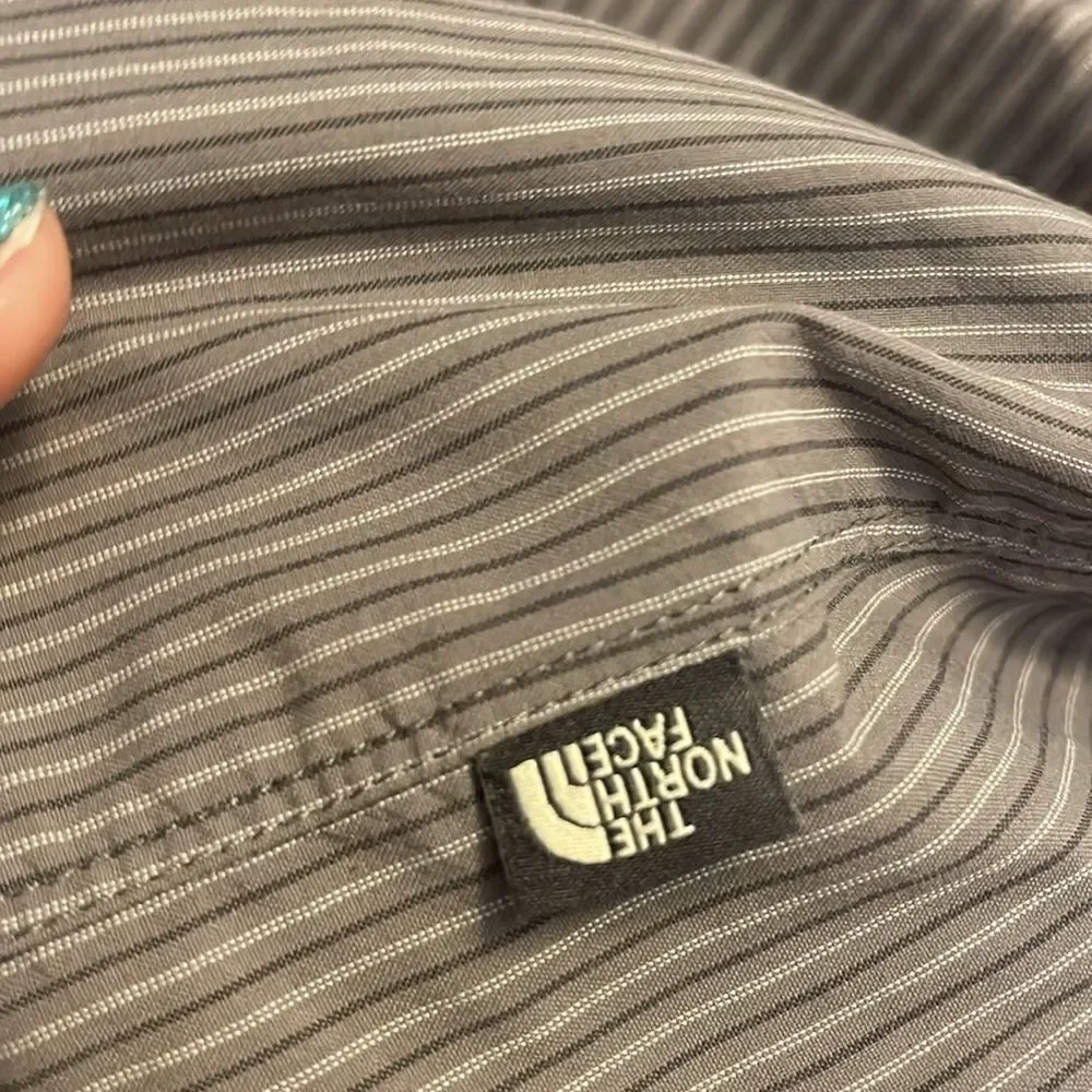 The North Face button down shirt large